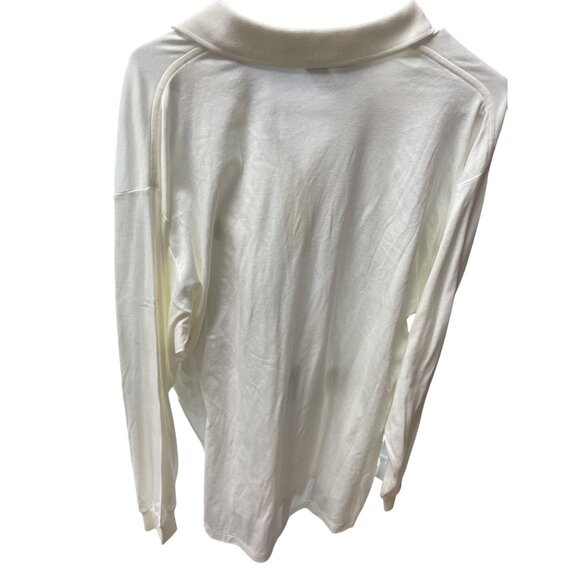 Polo Golf Ralph Lauren Mens white Long Sleeve Polo Shirt size L SKU 9273 - Picture 11 of 12